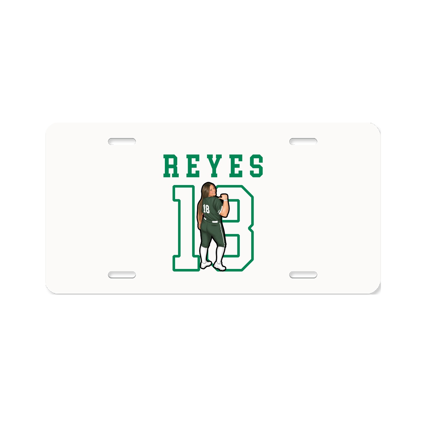 License Plate — Shirsey in Classic