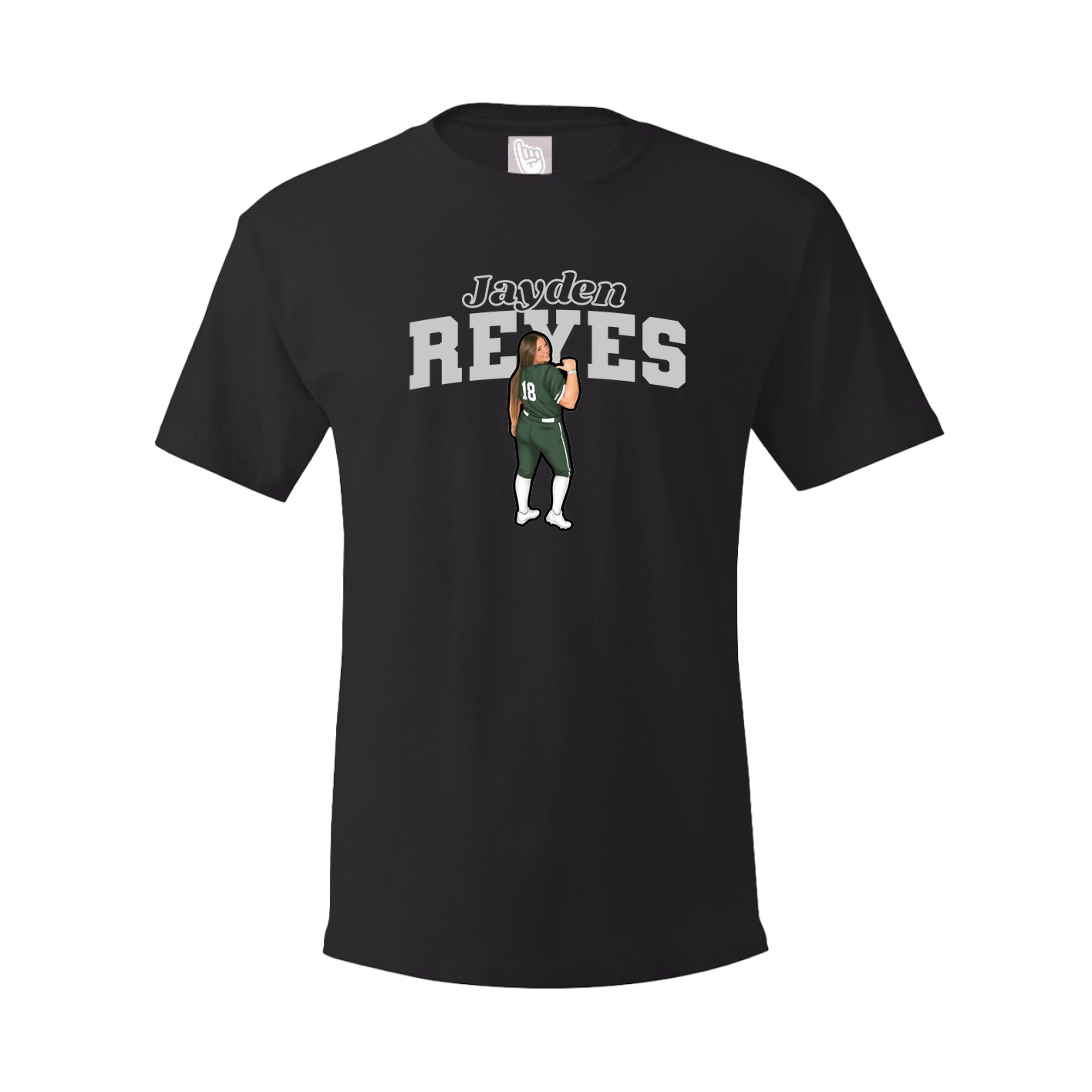 Tee — Name Arch in Black