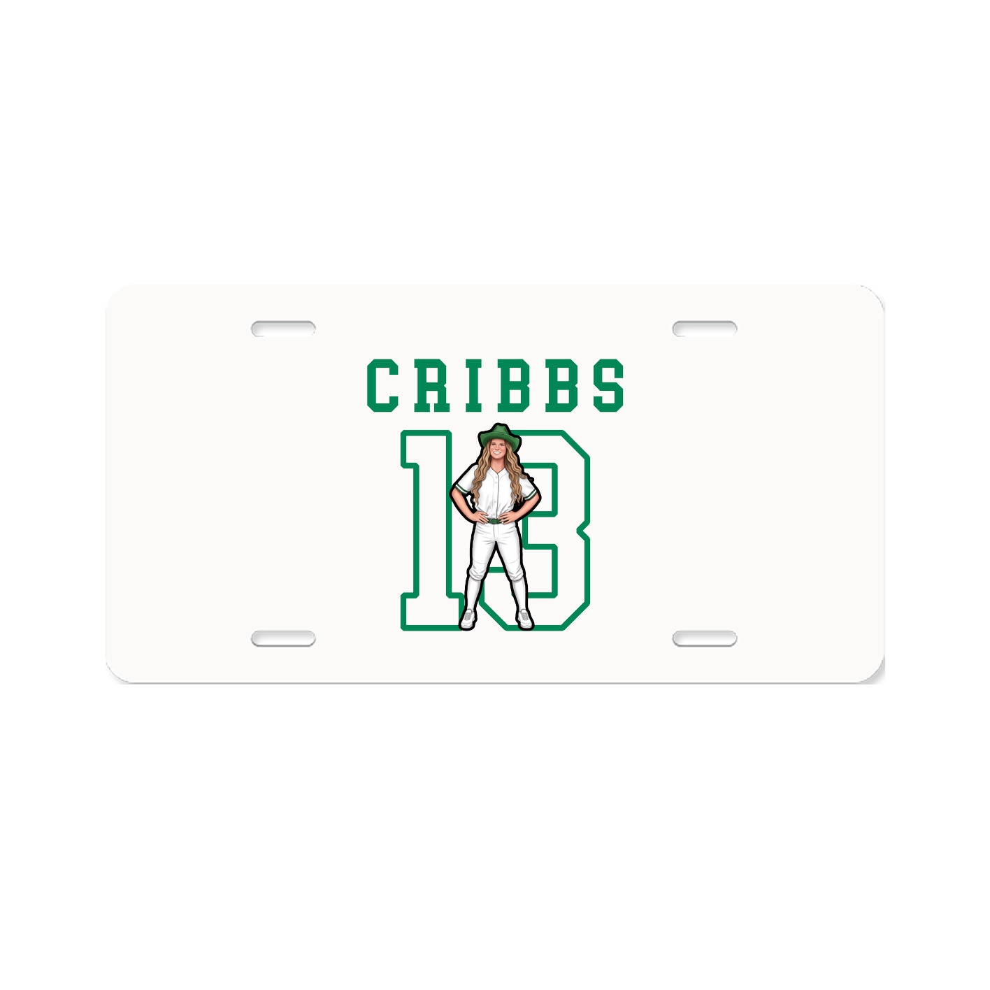 License Plate — Shirsey in Classic