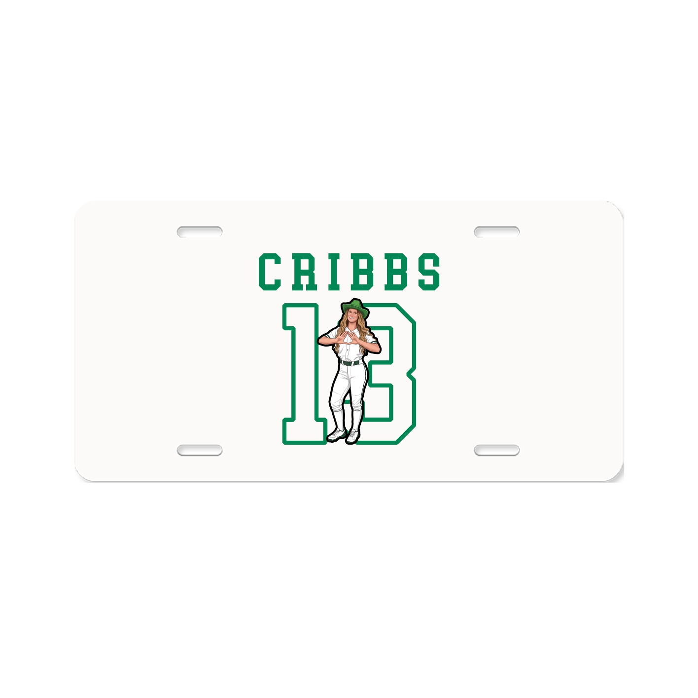 License Plate — Shirsey in Classic
