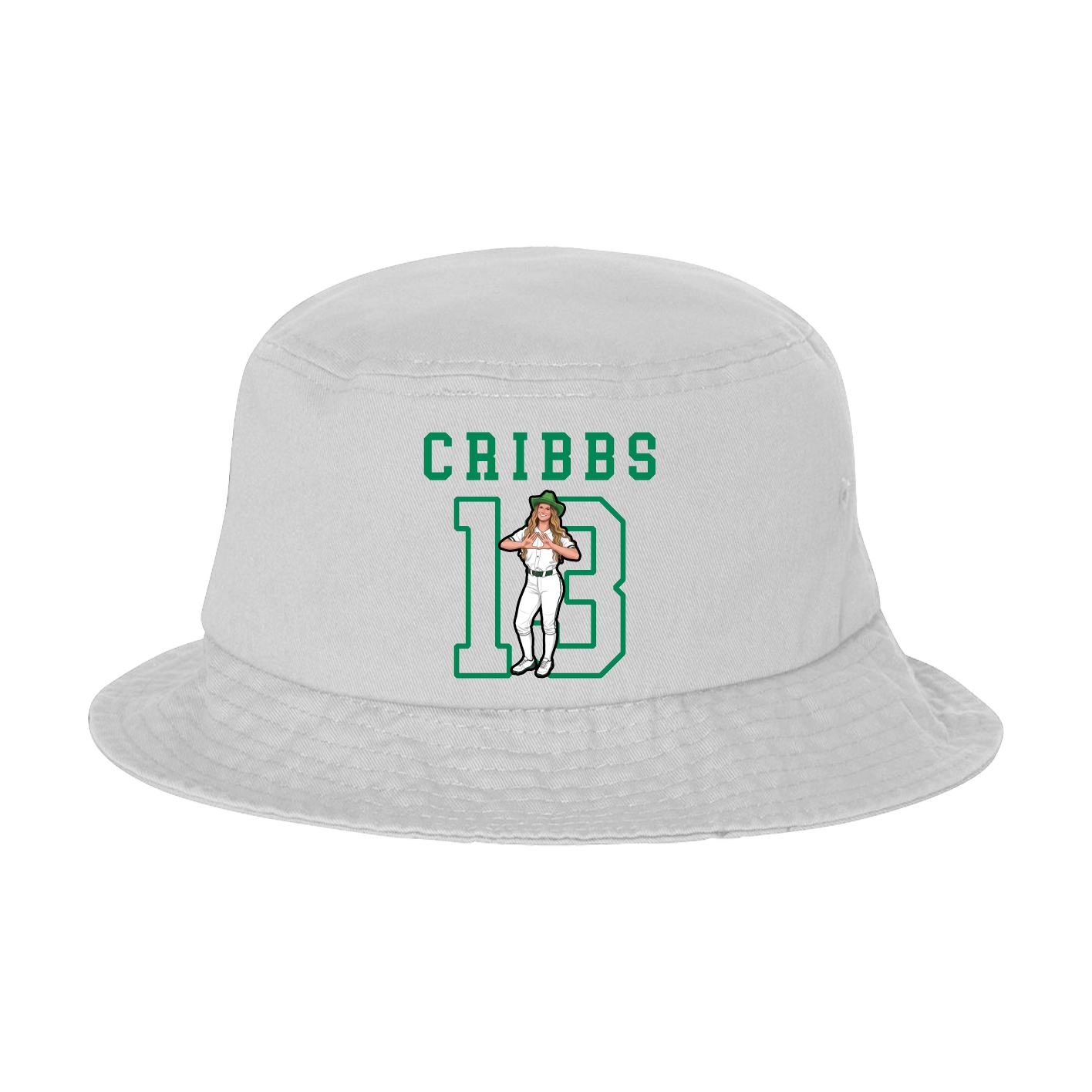 Bucket Cap — Shirsey in White