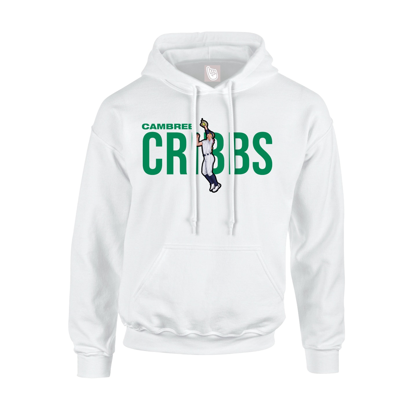 Hoodie — Player Name in White