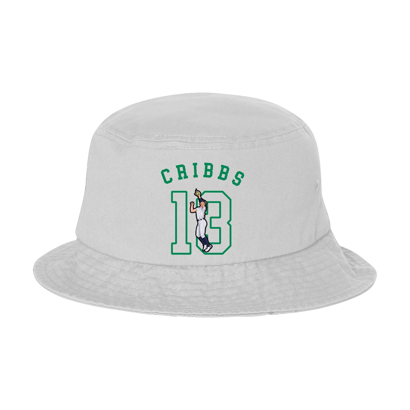 Bucket Cap — Shirsey Arch in White