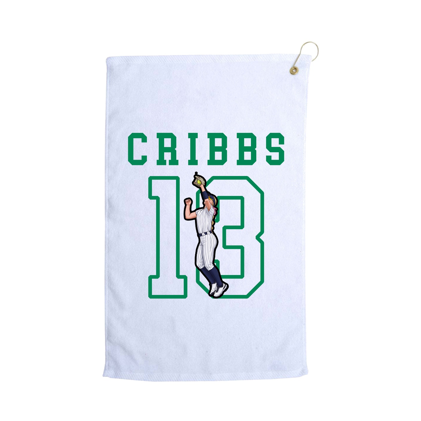 Golf Towel — Shirsey in White