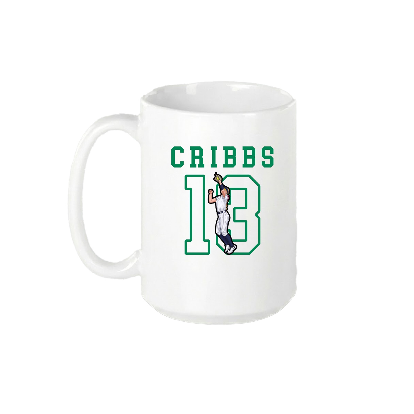 15oz Coffee Mug — Shirsey in White