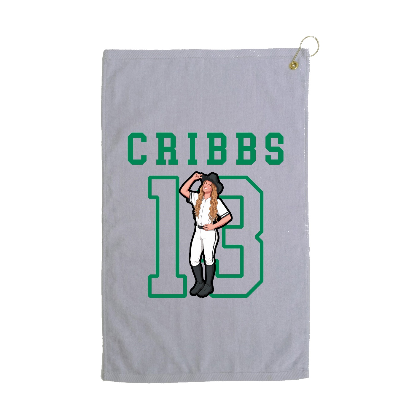 Golf Towel — Shirsey in Grey