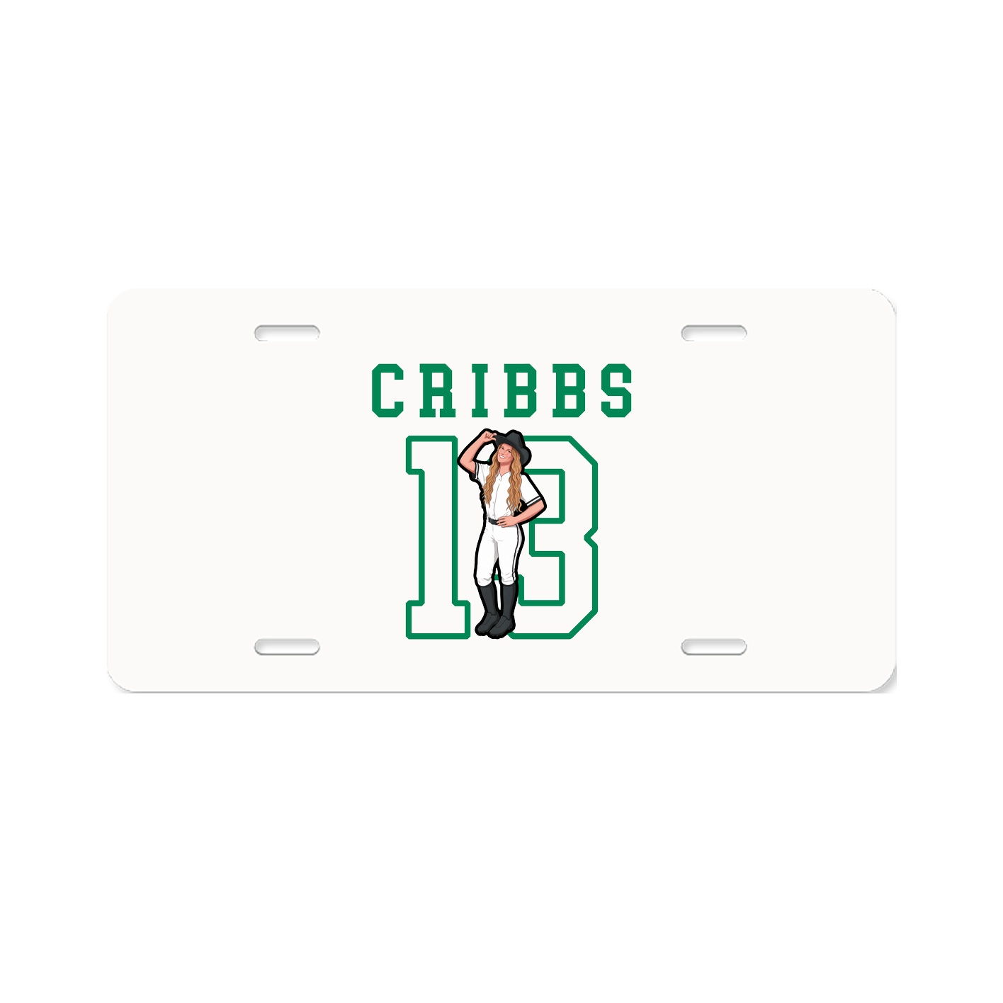 License Plate — Shirsey in Classic