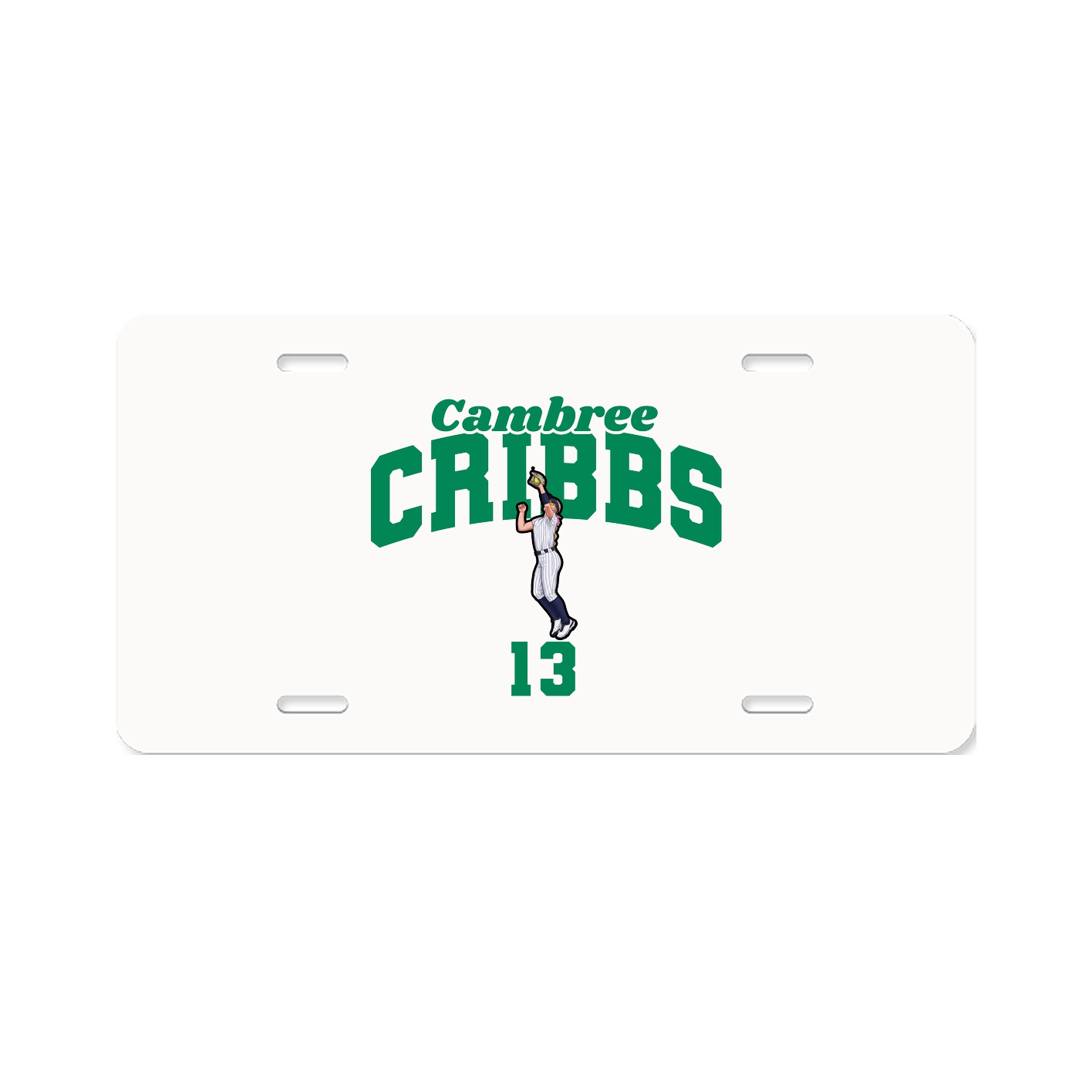 License Plate — Signature Arch in Classic