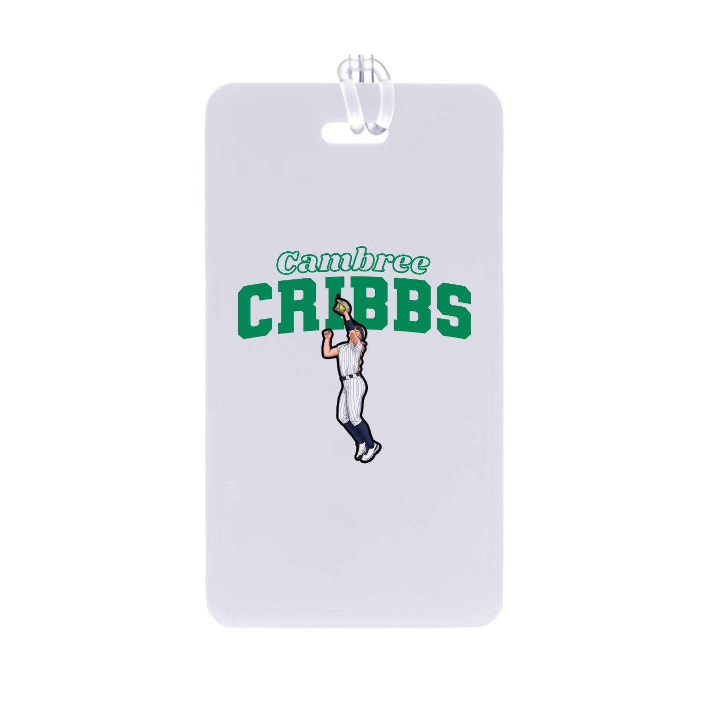 Bag Tag — Name Arch in Classic