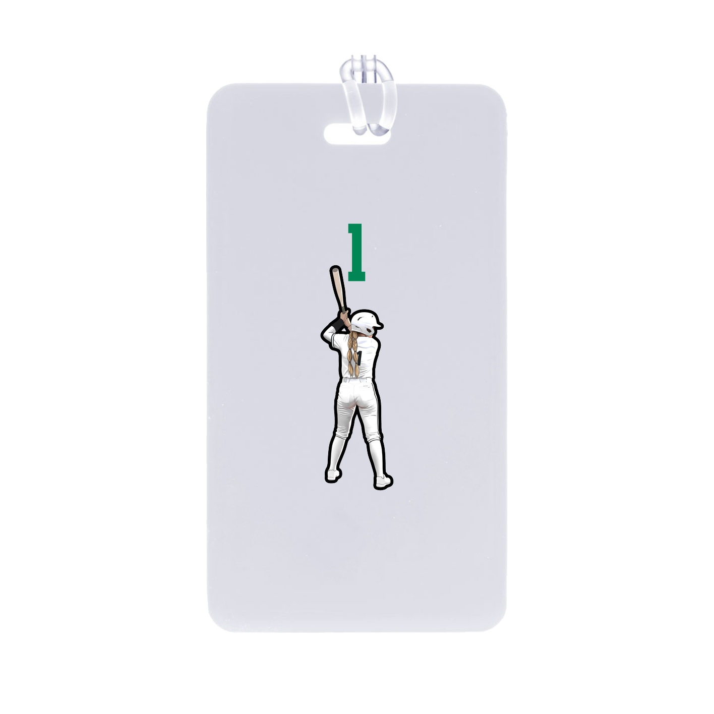 Bag Tag — Number Top in Classic