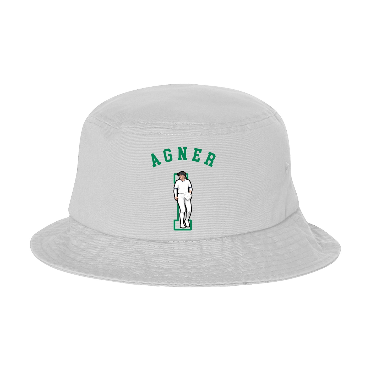 Bucket Cap — Shirsey Arch in White