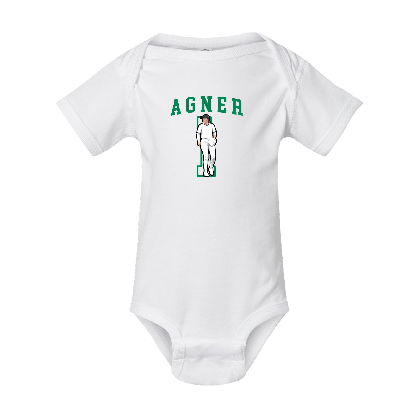 Baby Onesie — Shirsey in White