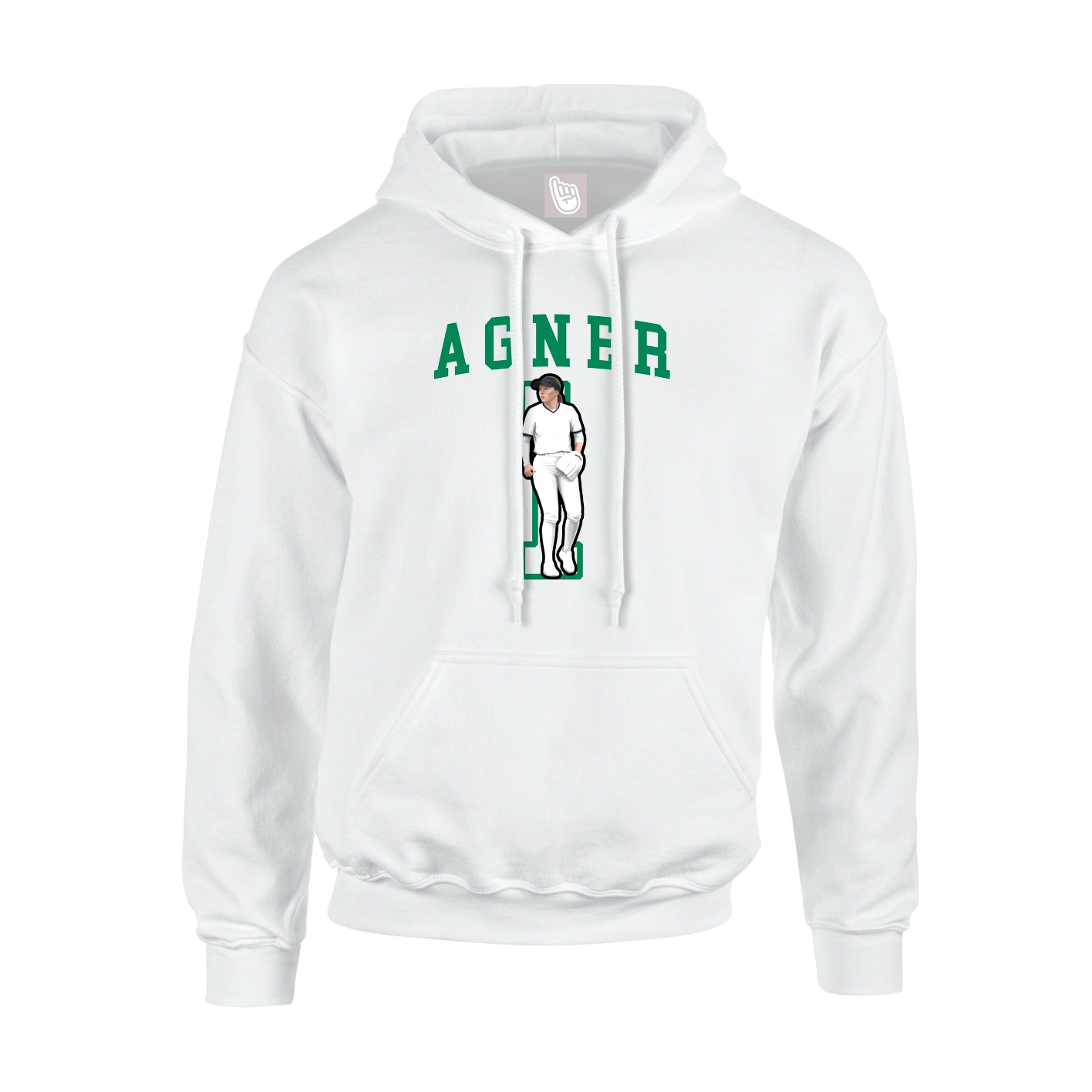 Youth Hoodie — Shirsey in White