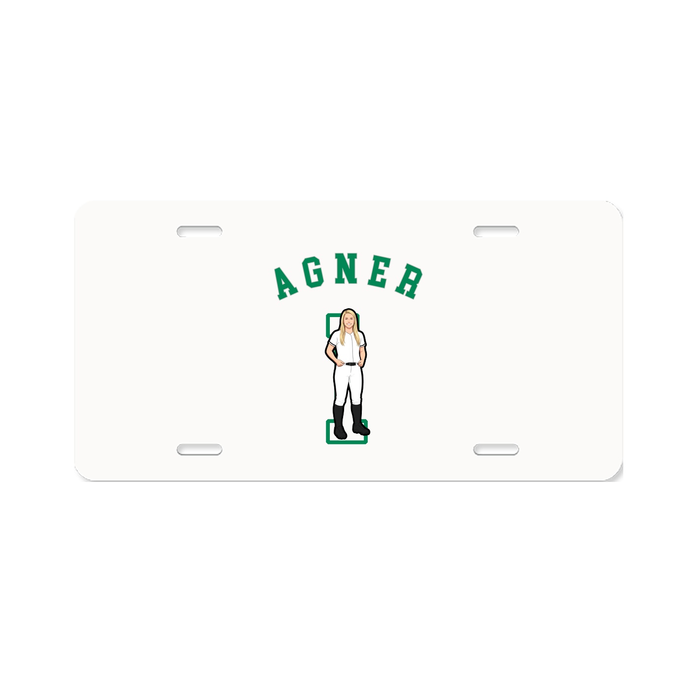License Plate — Shirsey Arch in Classic
