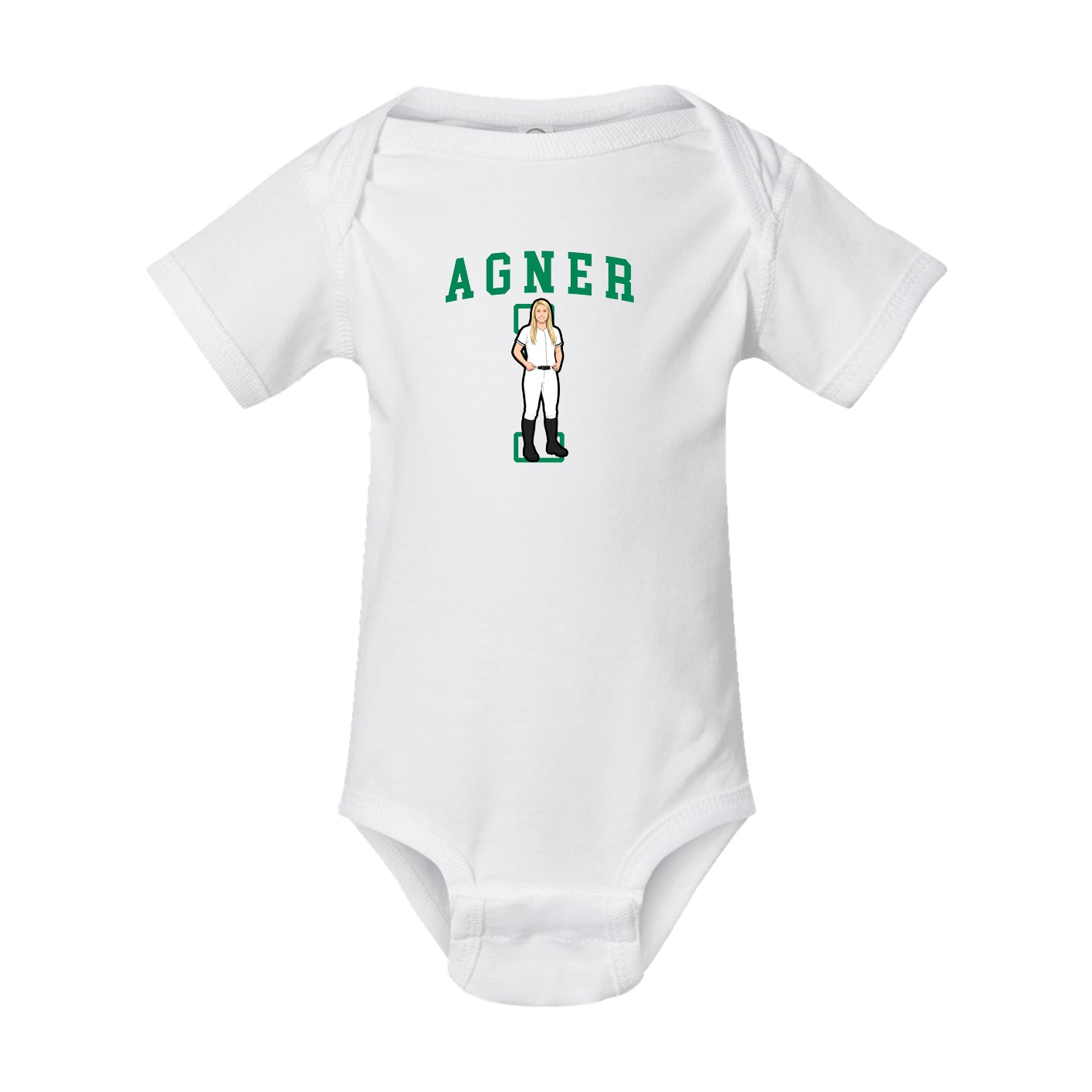 Baby Onesie — Shirsey in White