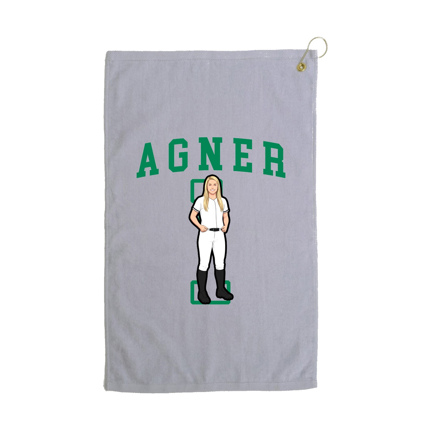 Golf Towel — Shirsey in Grey