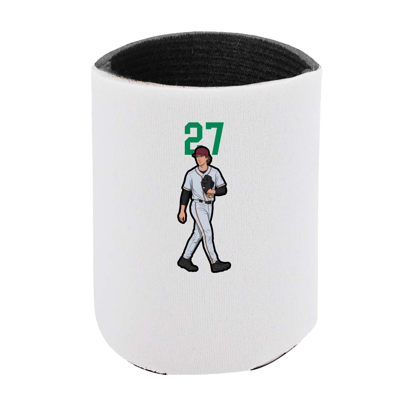 Can Holder — Number Top in White