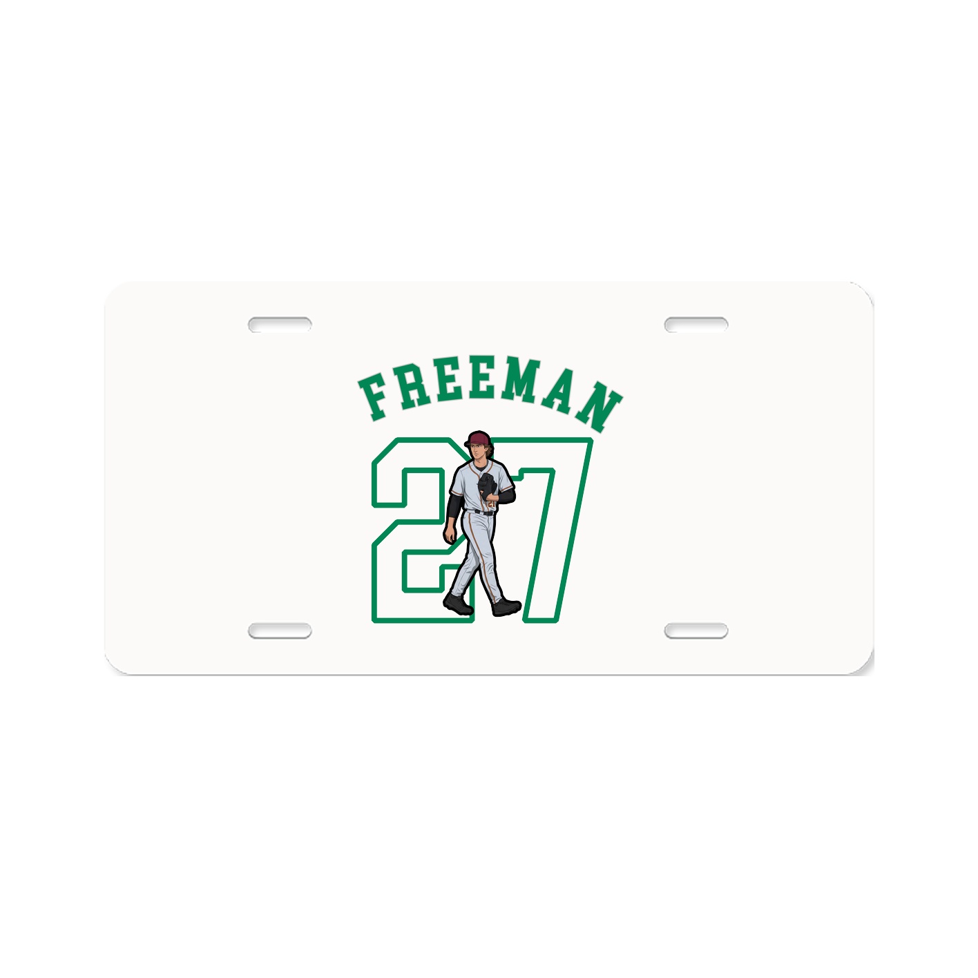License Plate — Shirsey Arch in Classic