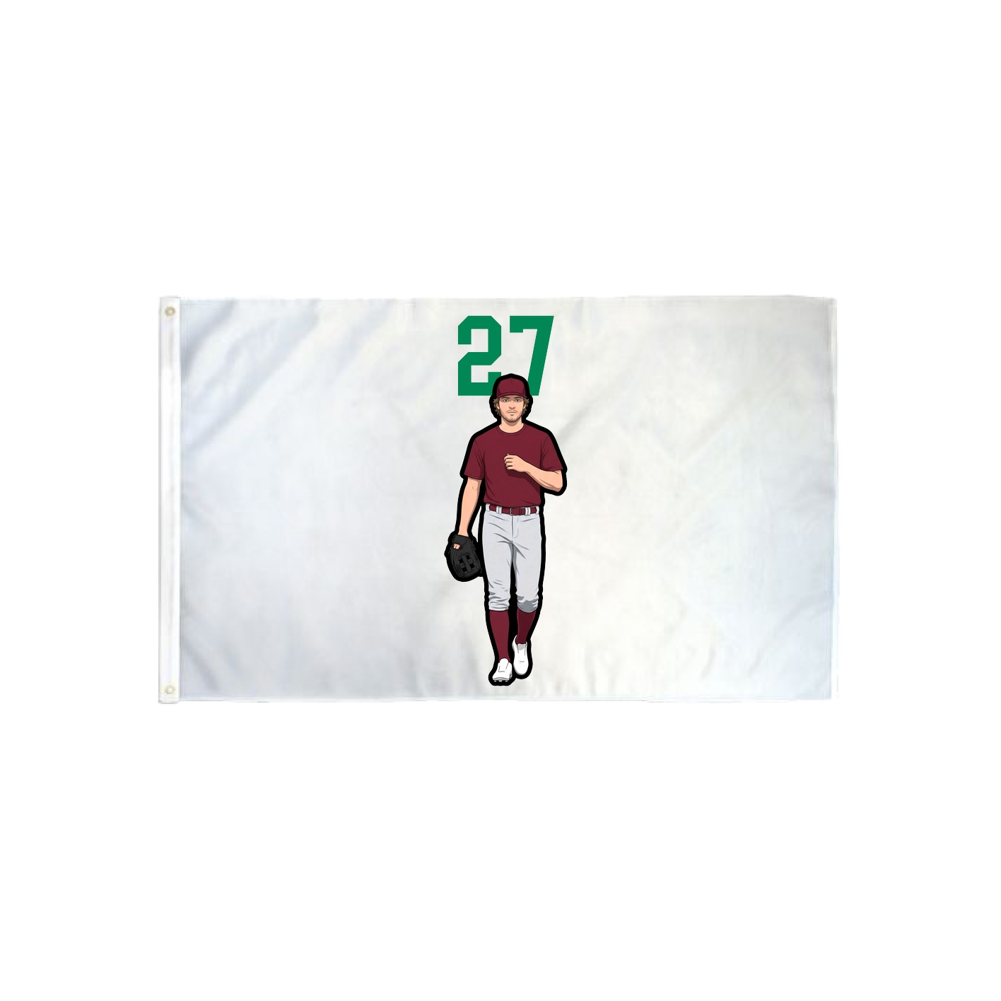 3x5 Flag — Number Top in Classic