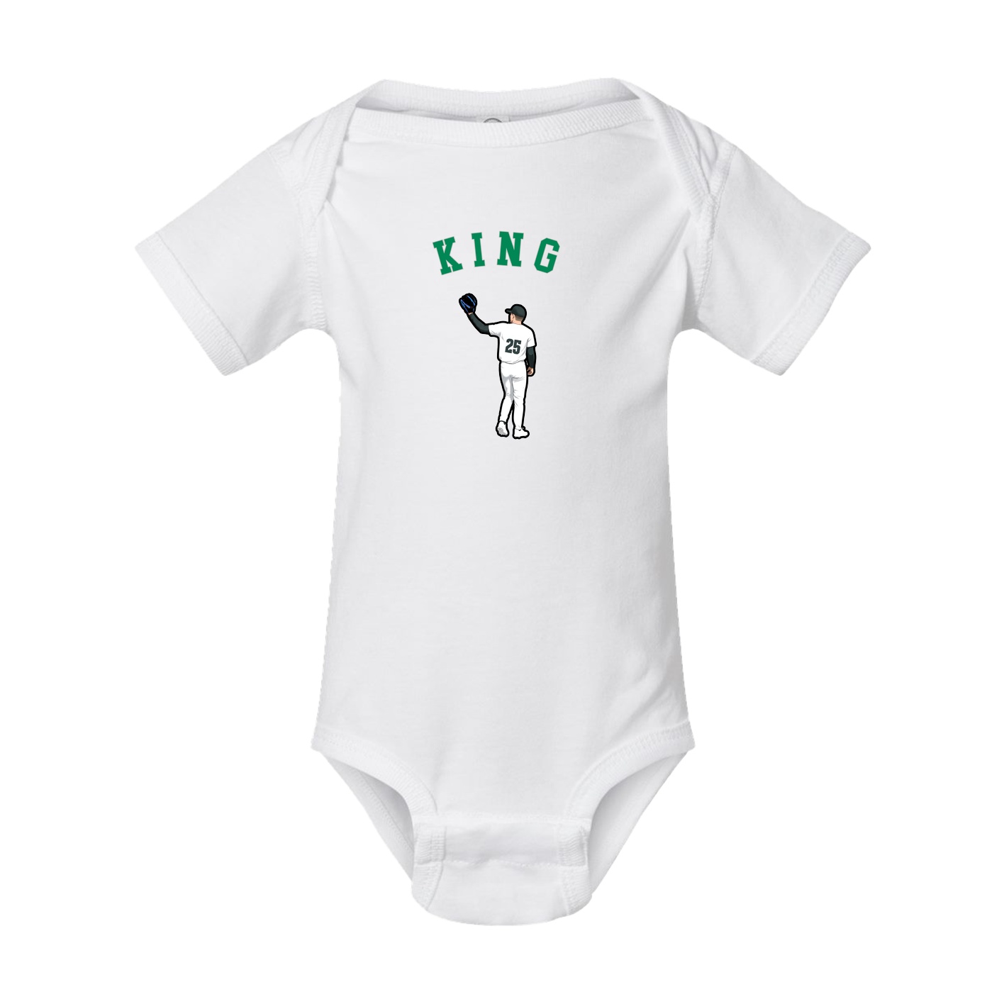 Baby Onesie — Shirsey Arch in White