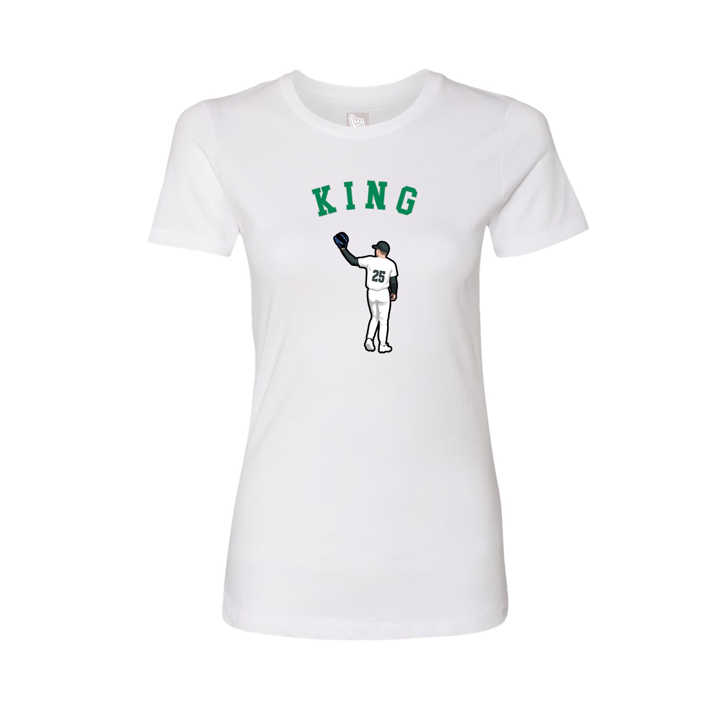 Womens Tee — Shirsey Arch in White