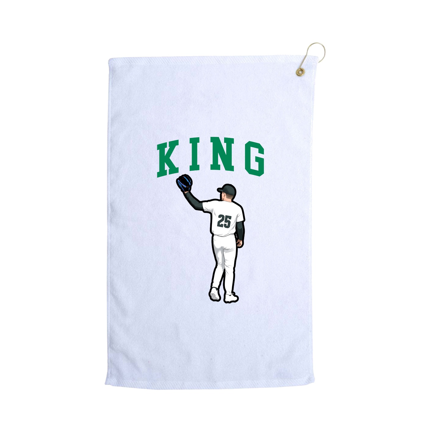 Golf Towel — Shirsey in White