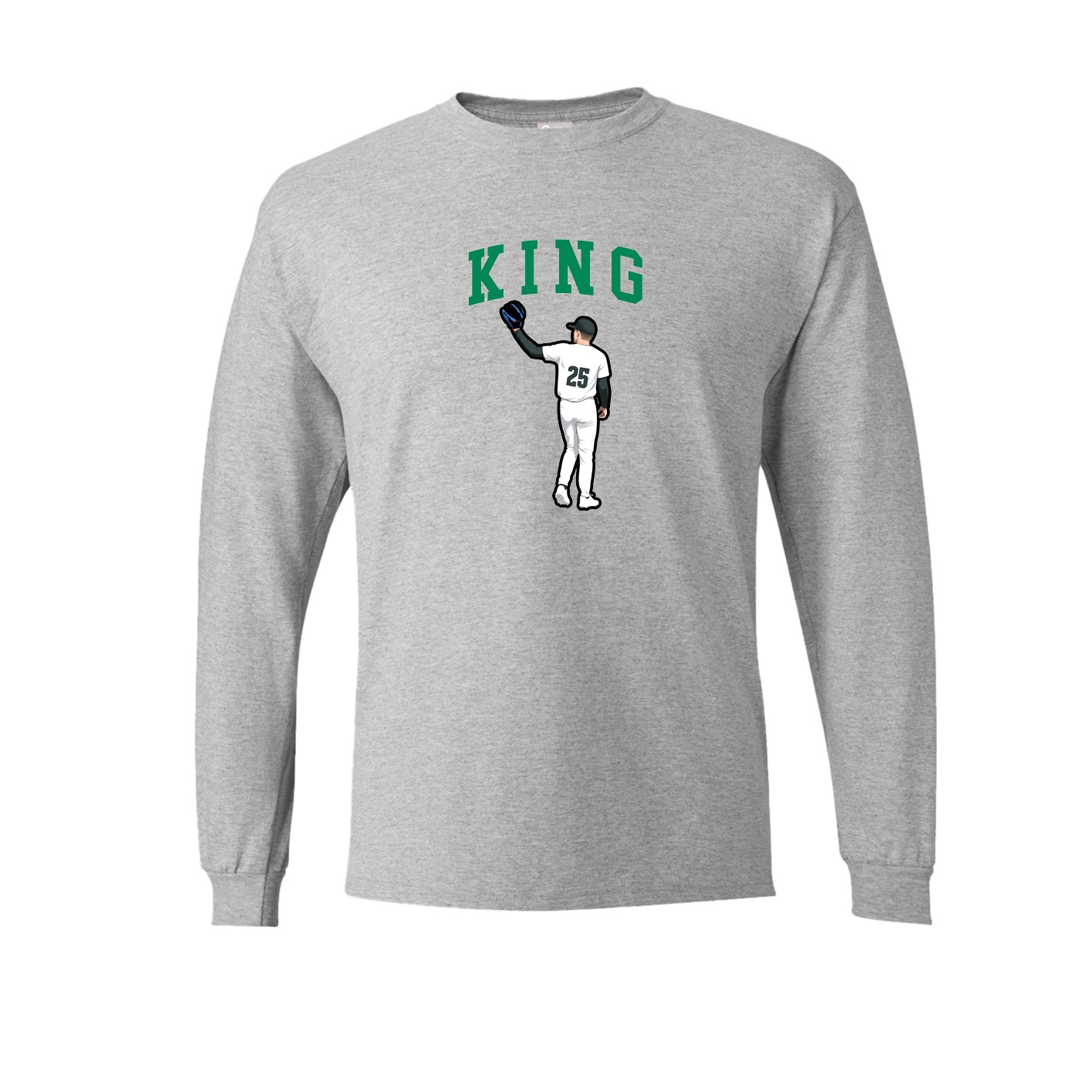 Long Sleeve Tee — Shirsey in Grey