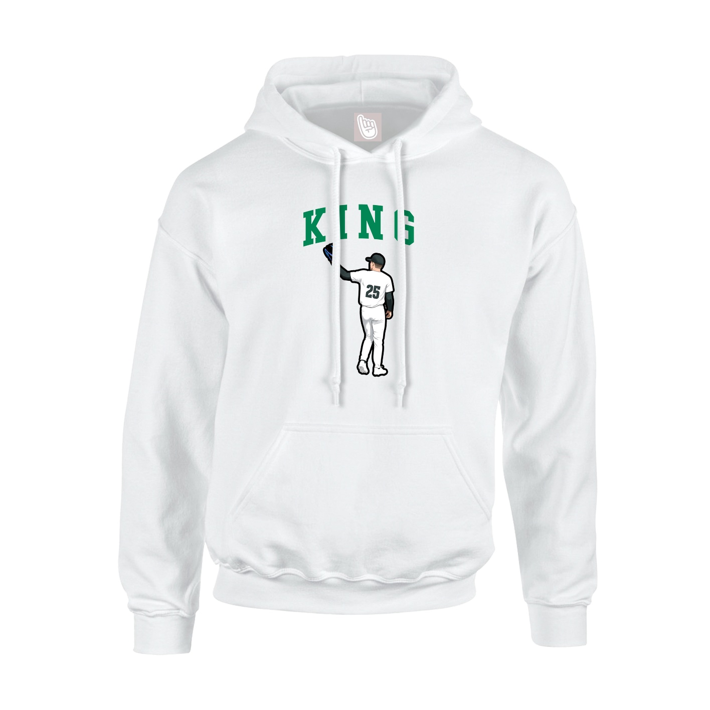 Hoodie — Shirsey in White
