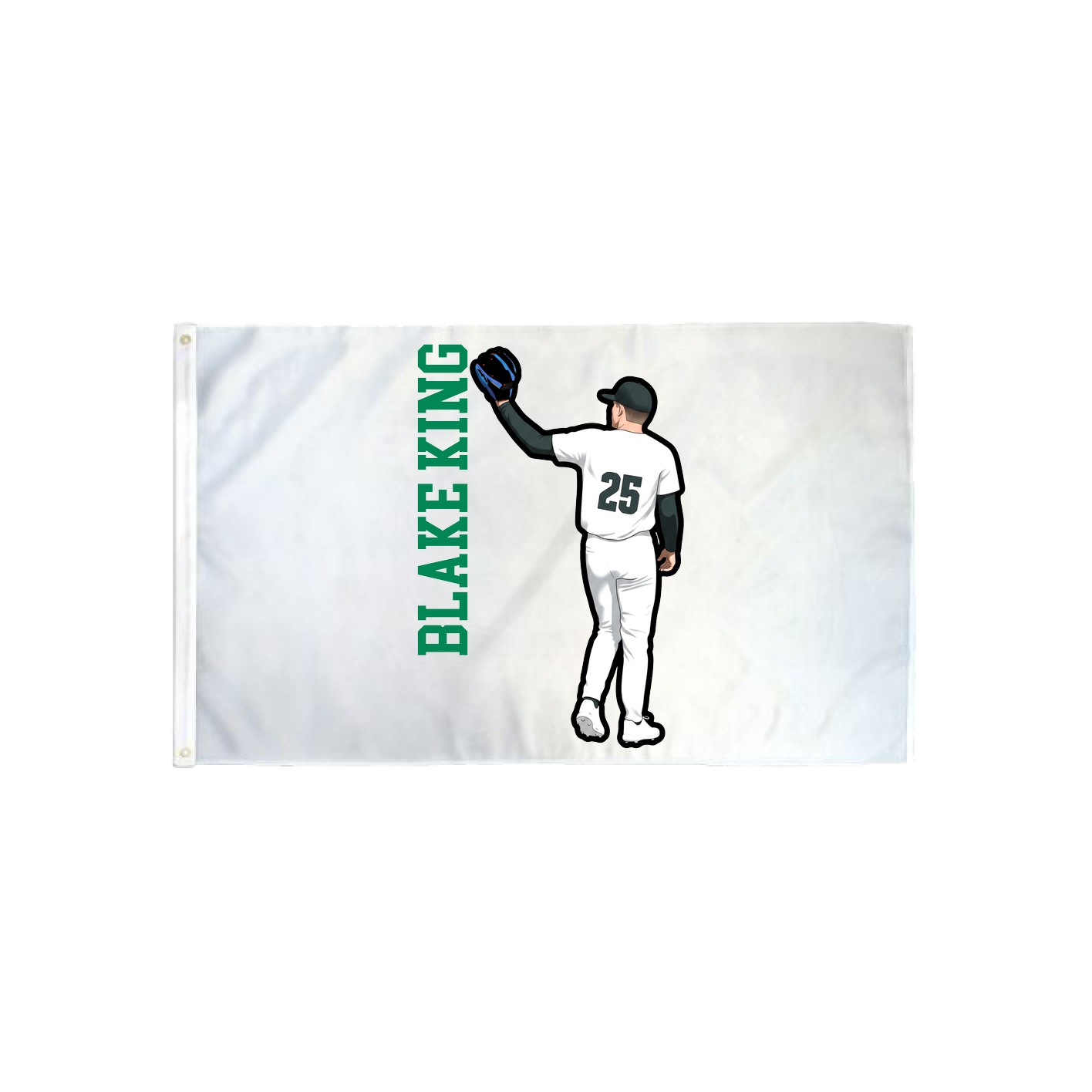 3x5 Flag — Name Vertical in Classic