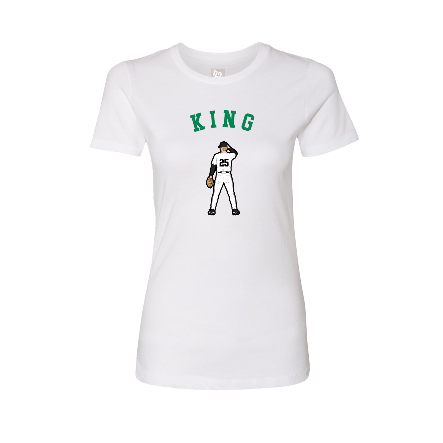 Womens Tee — Shirsey Arch in White