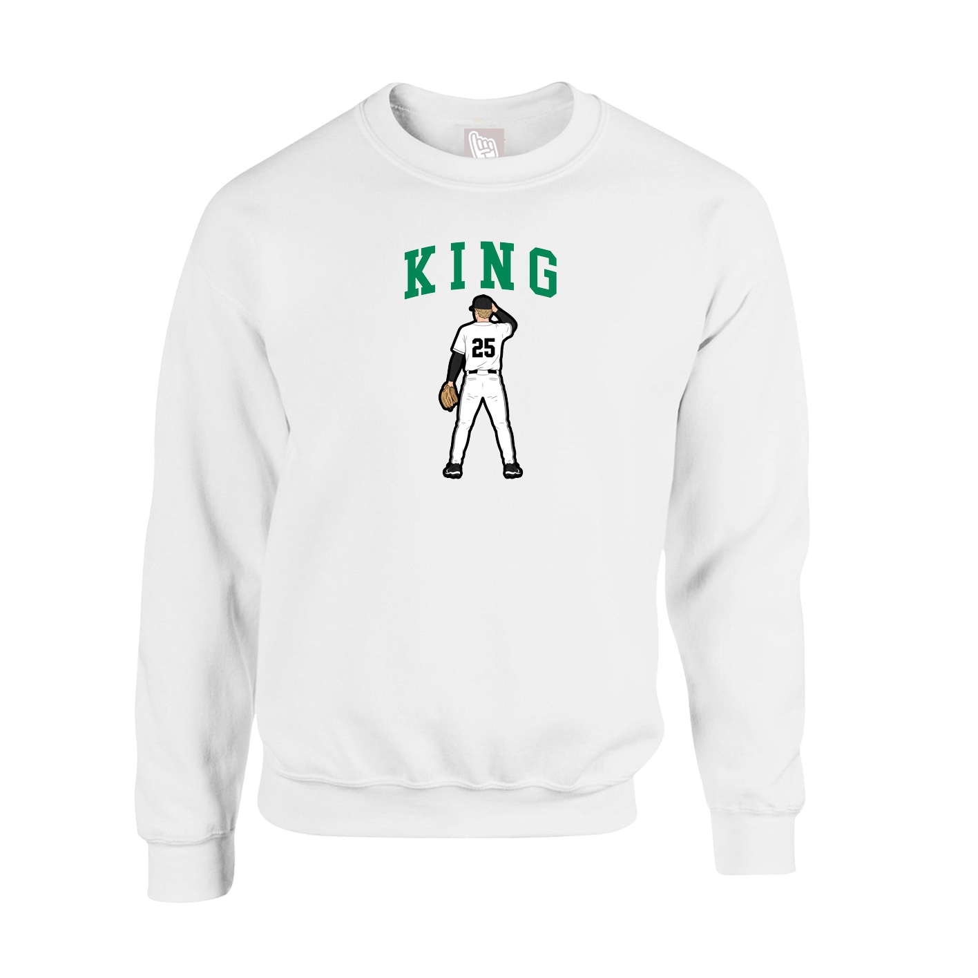 Fleece Crew — Shirsey in White