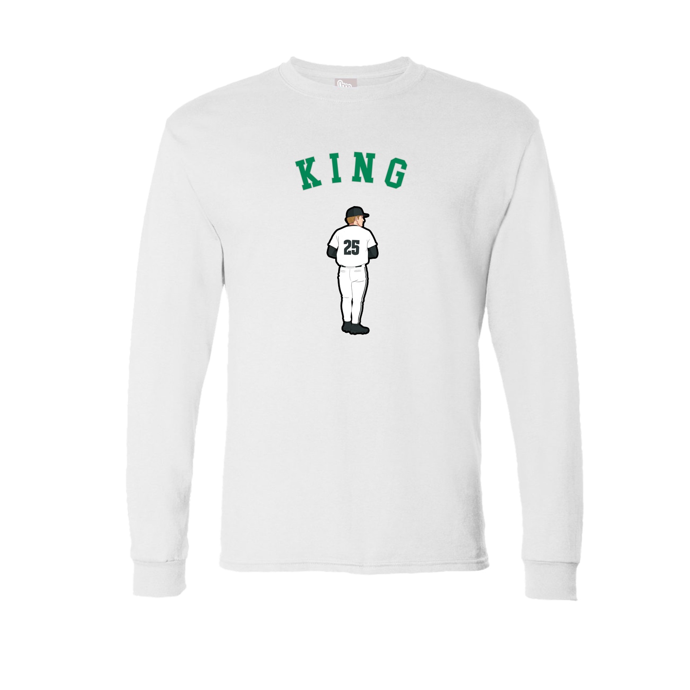 Long Sleeve Tee — Shirsey Arch in White