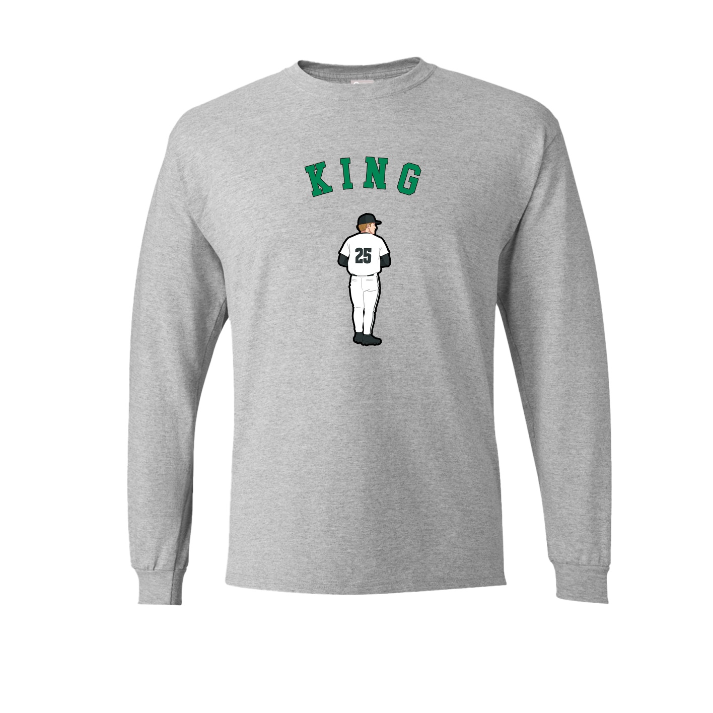 Long Sleeve Tee — Shirsey Arch in Grey