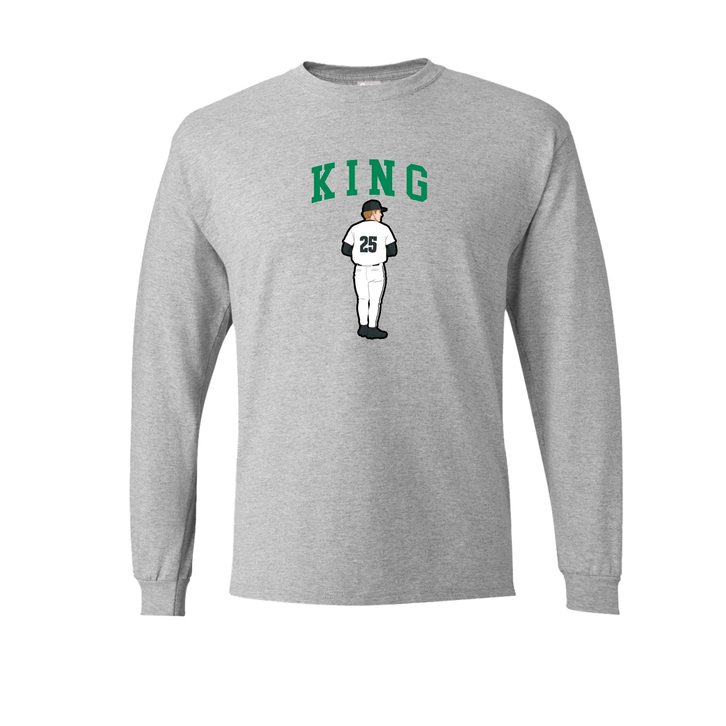 Long Sleeve Tee — Shirsey in Grey