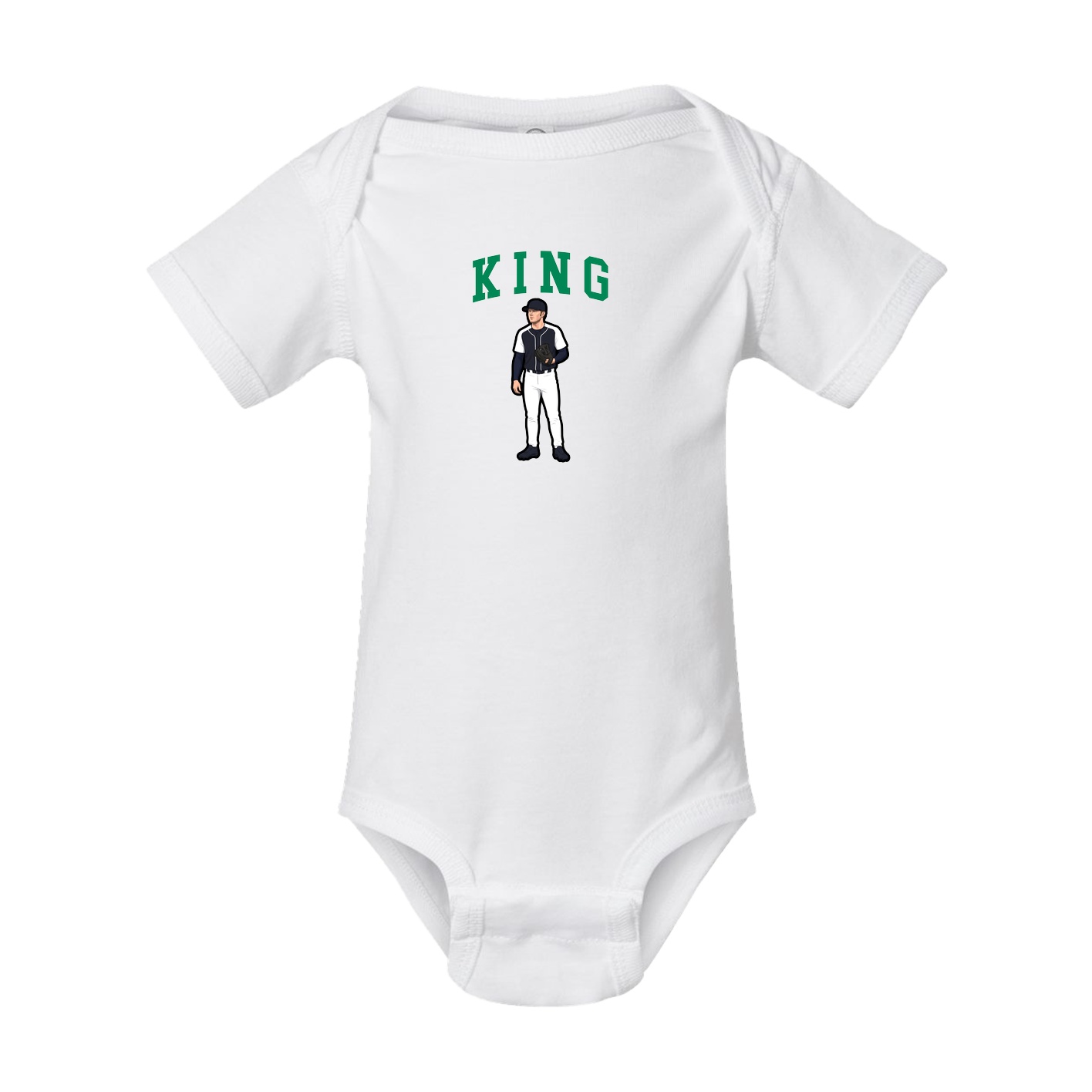 Baby Onesie — Shirsey in White
