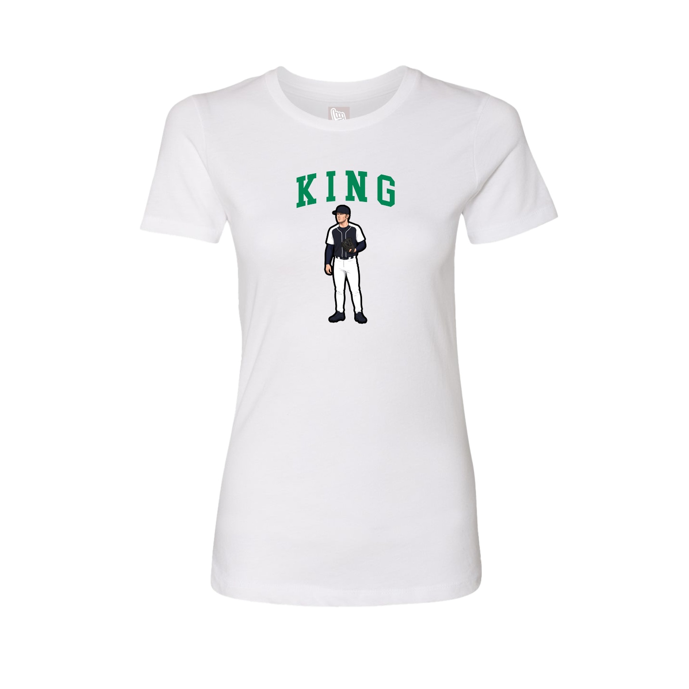 Fitted Women's Tee — Shirsey in White