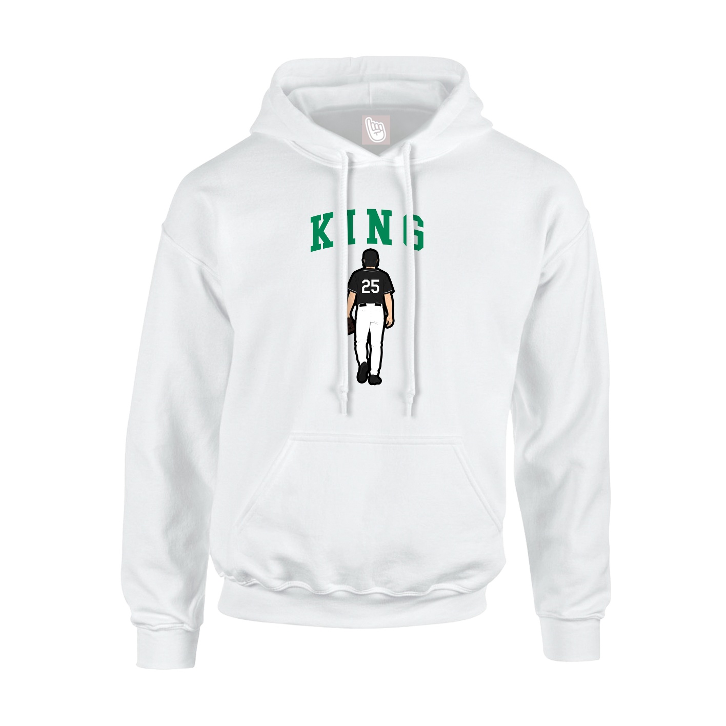Youth Hoodie — Shirsey in White