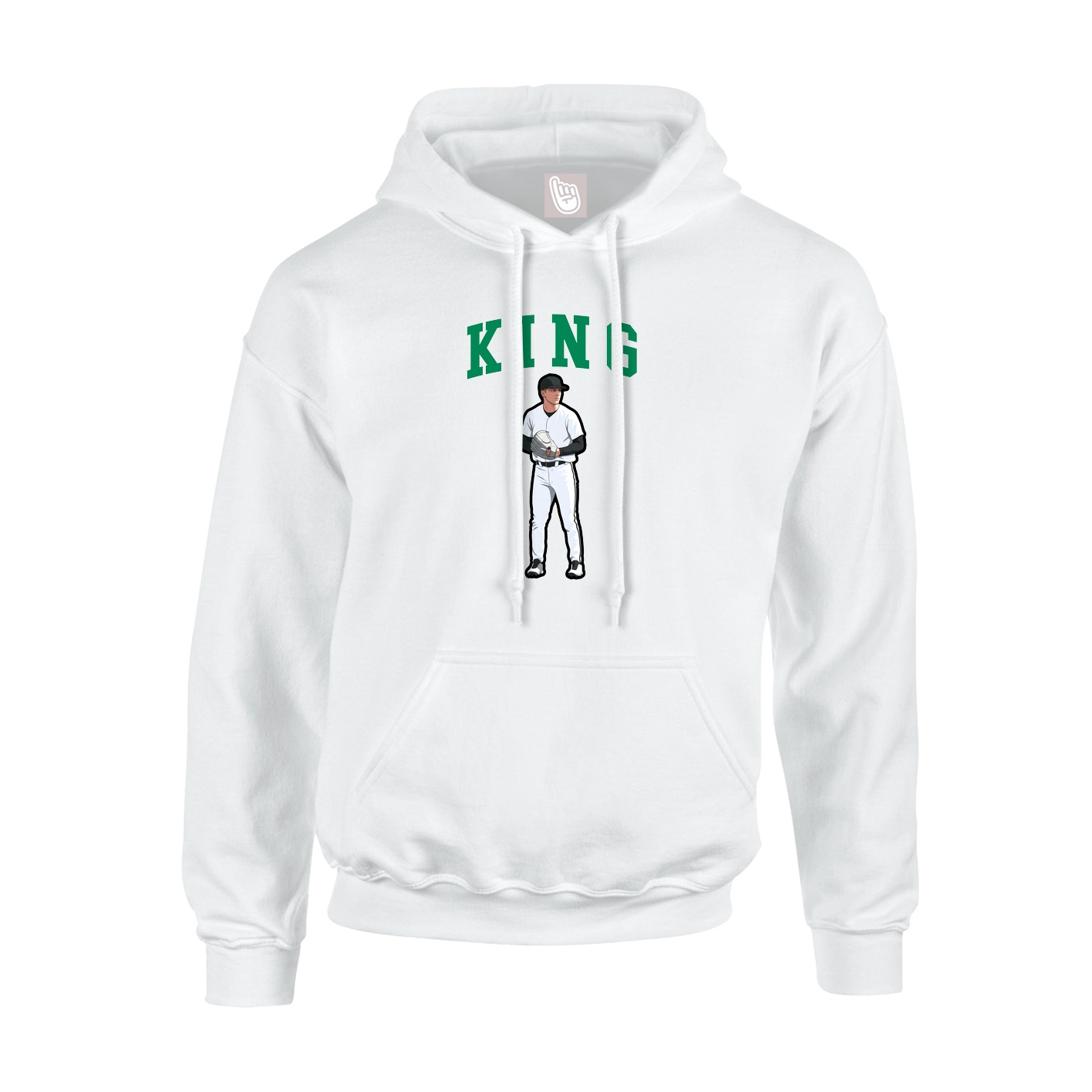 Hoodie — Shirsey in White