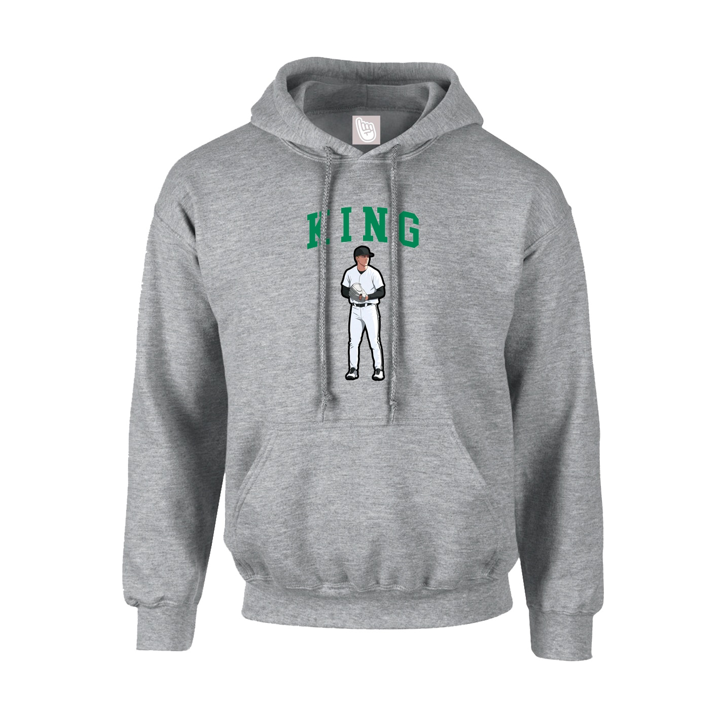 Youth Hoodie — Shirsey in Grey