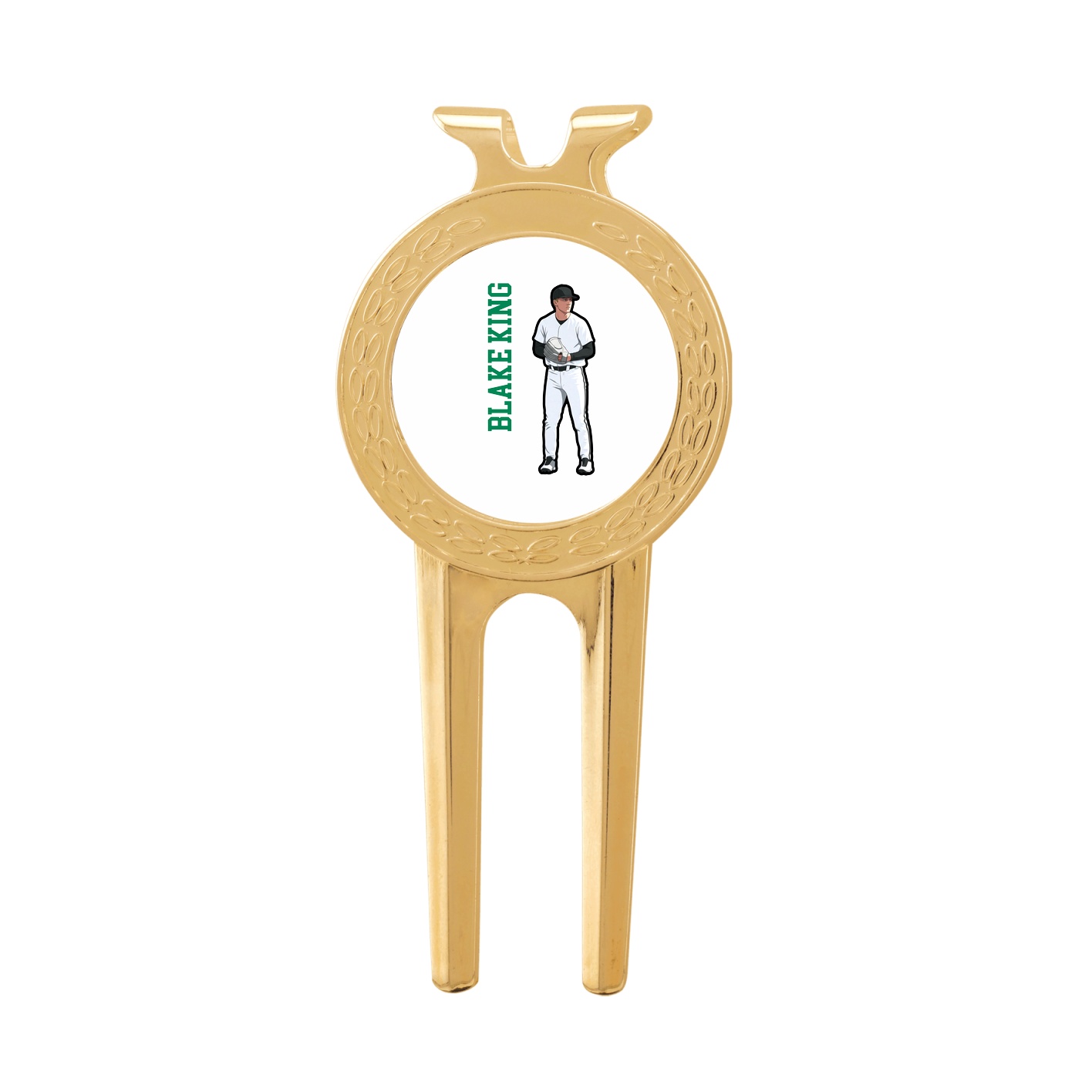 Divot Tool with Ball Marker — Name Vertical in Classic
