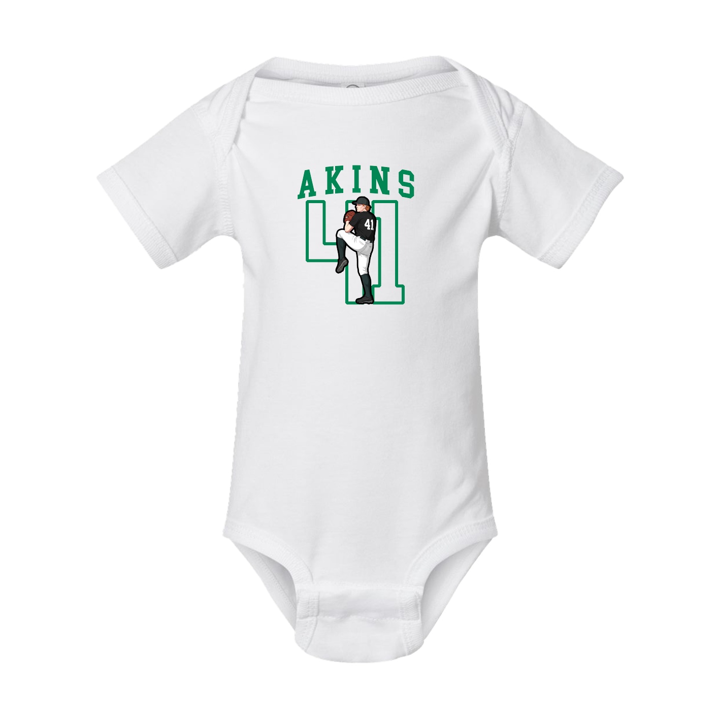 Baby Onesie — Shirsey in White