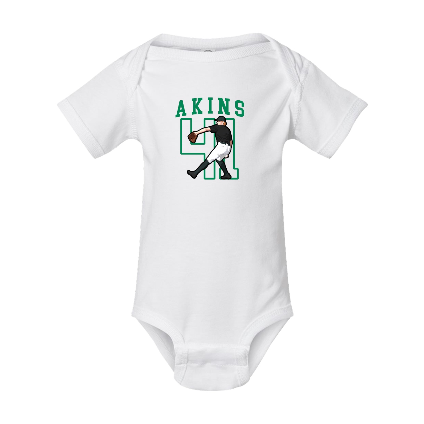 Baby Onesie — Shirsey in White