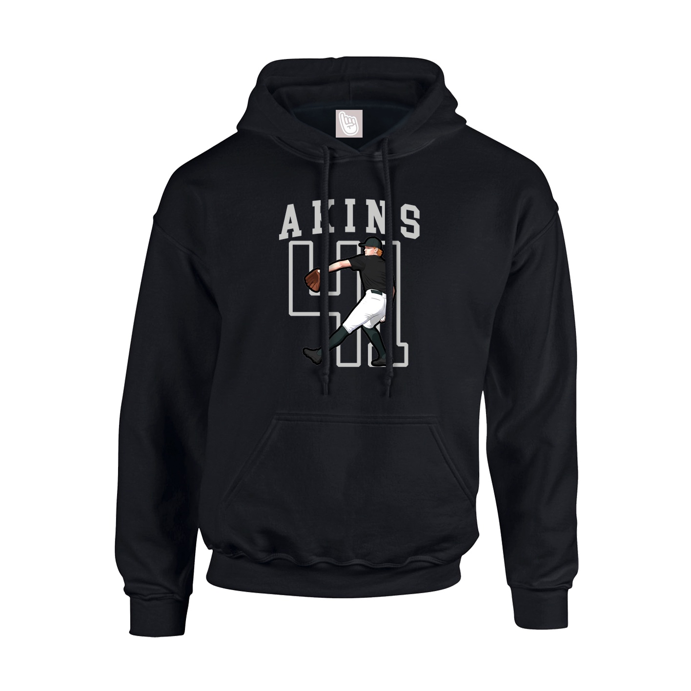 Youth Hoodie — Shirsey in Black