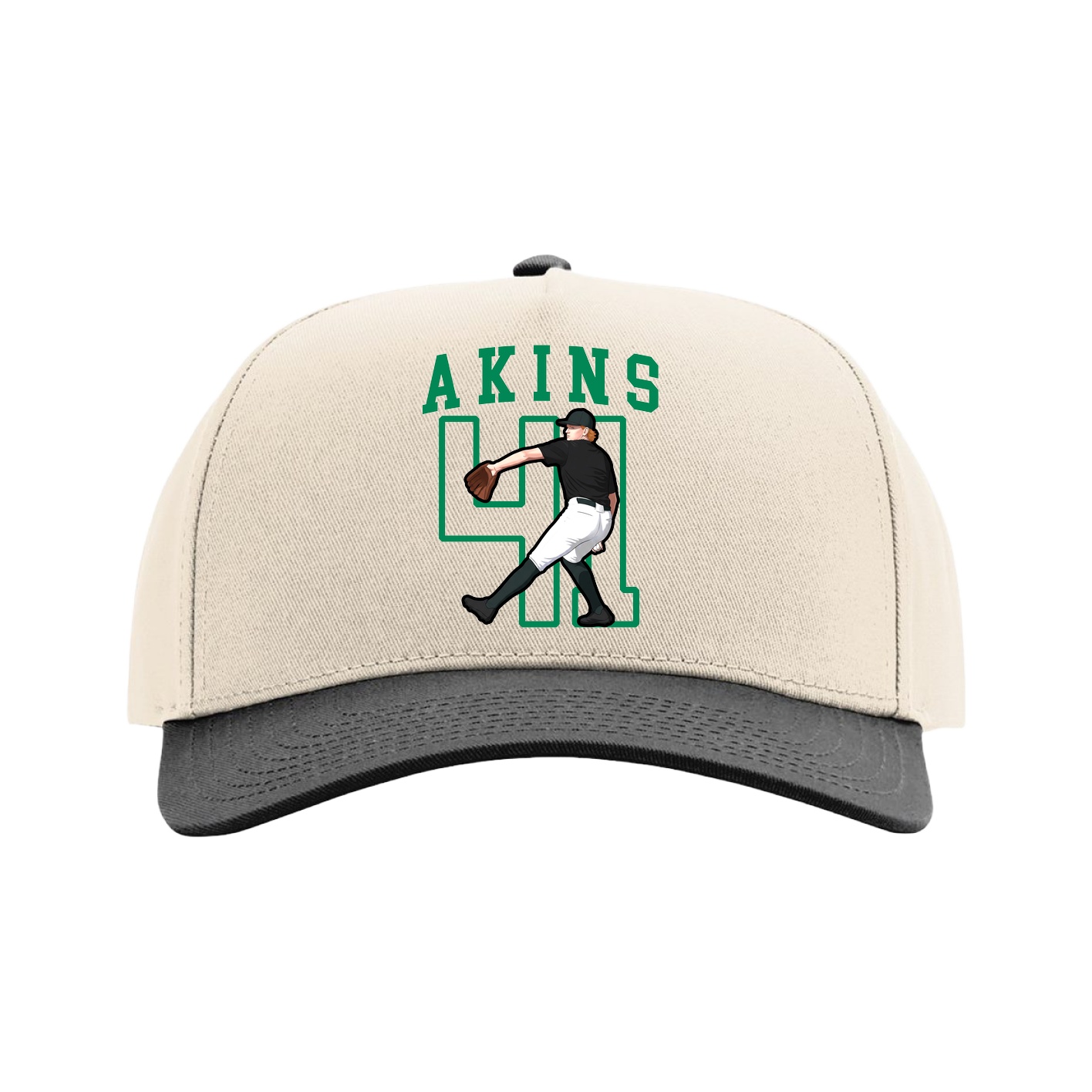 Full Fabric Five-Panel Champ Cap