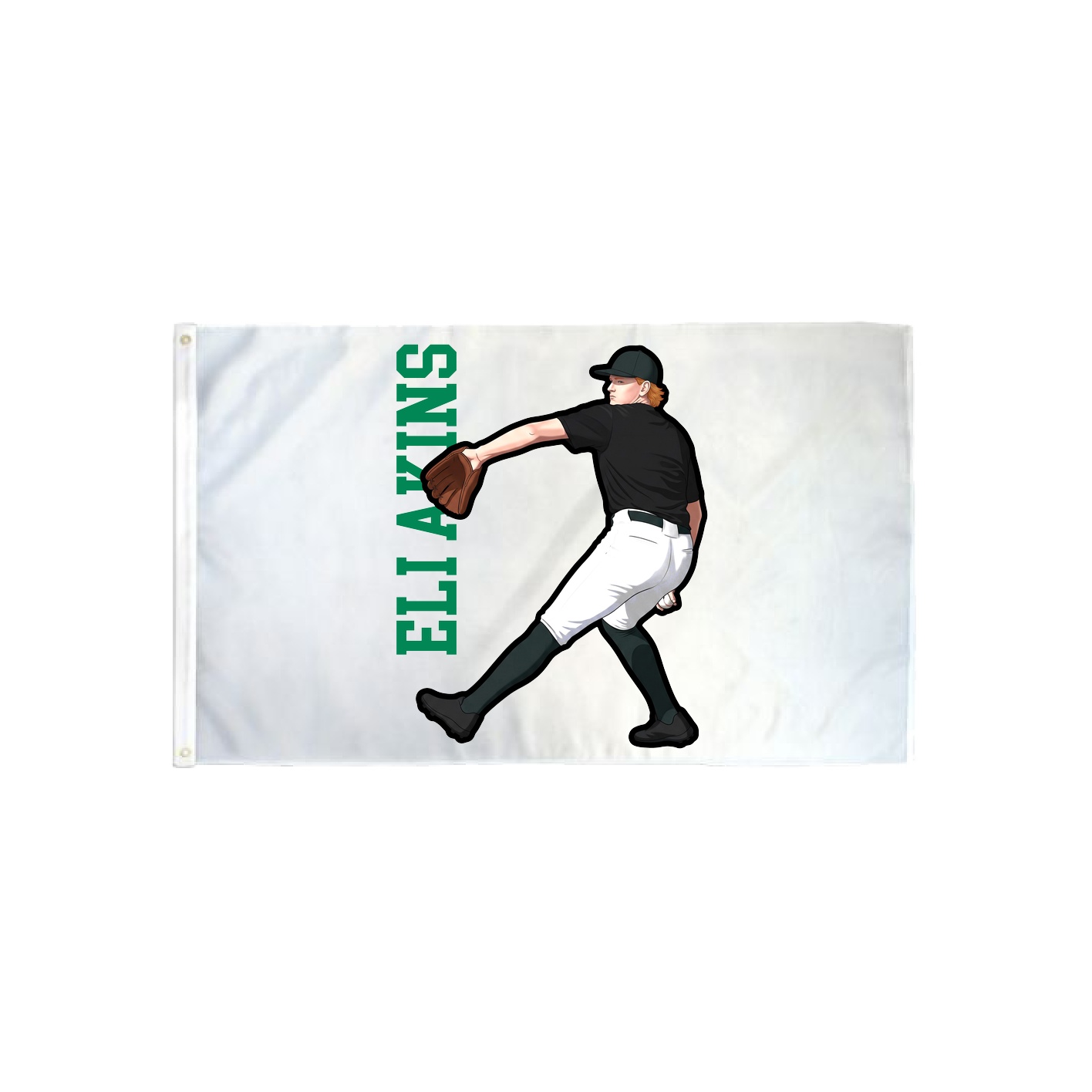 3x5 Flag — Name Vertical in Classic