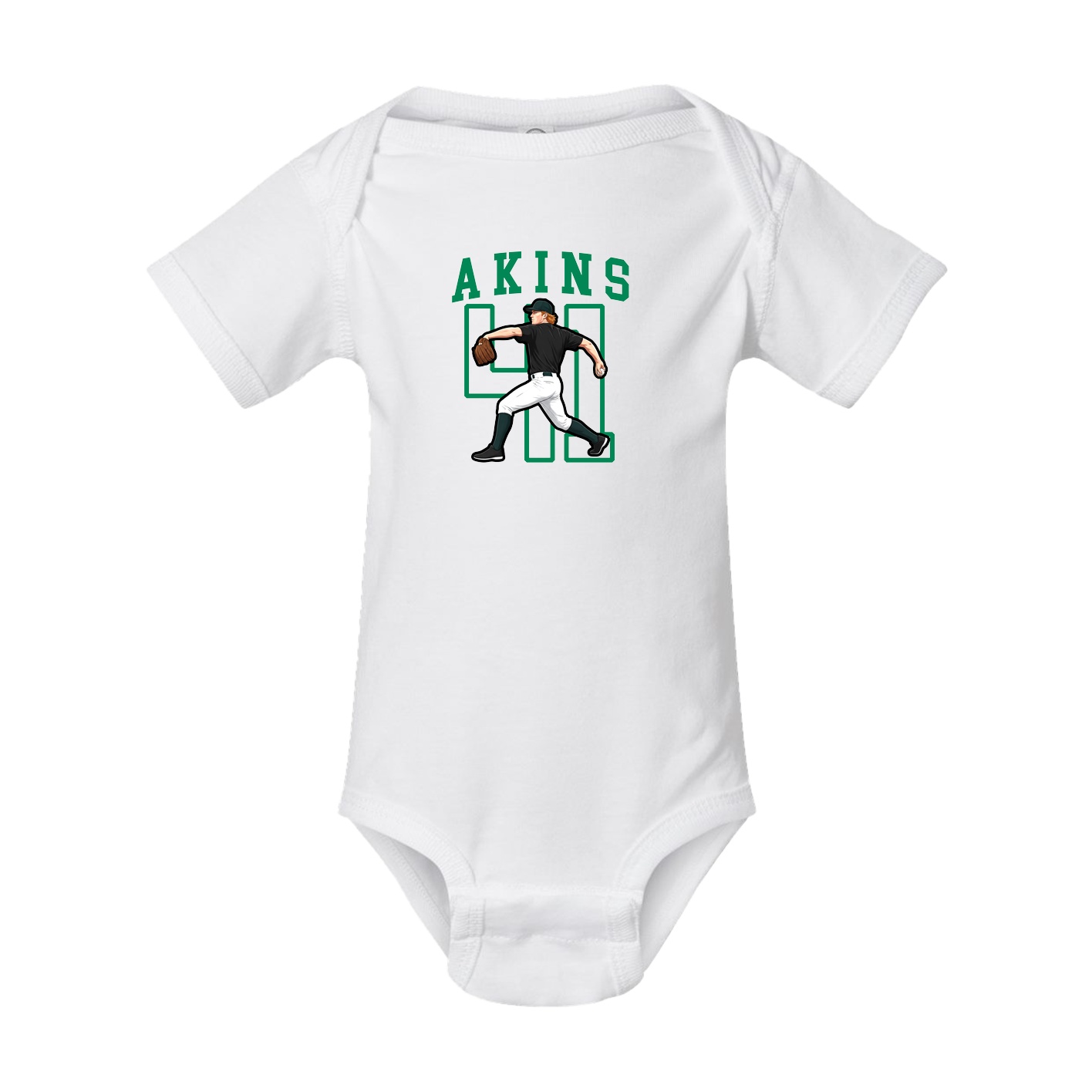 Baby Onesie — Shirsey in White