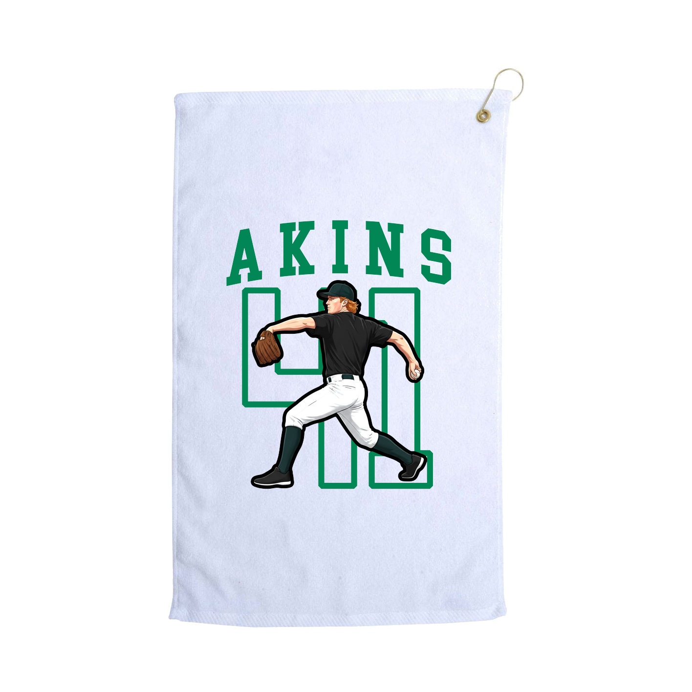 Golf Towel — Shirsey in White
