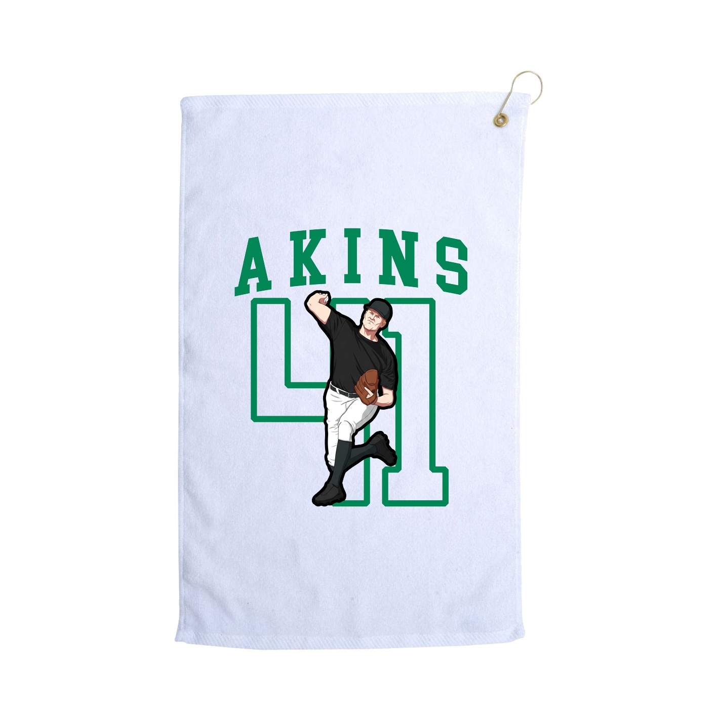 Golf Towel — Shirsey in White