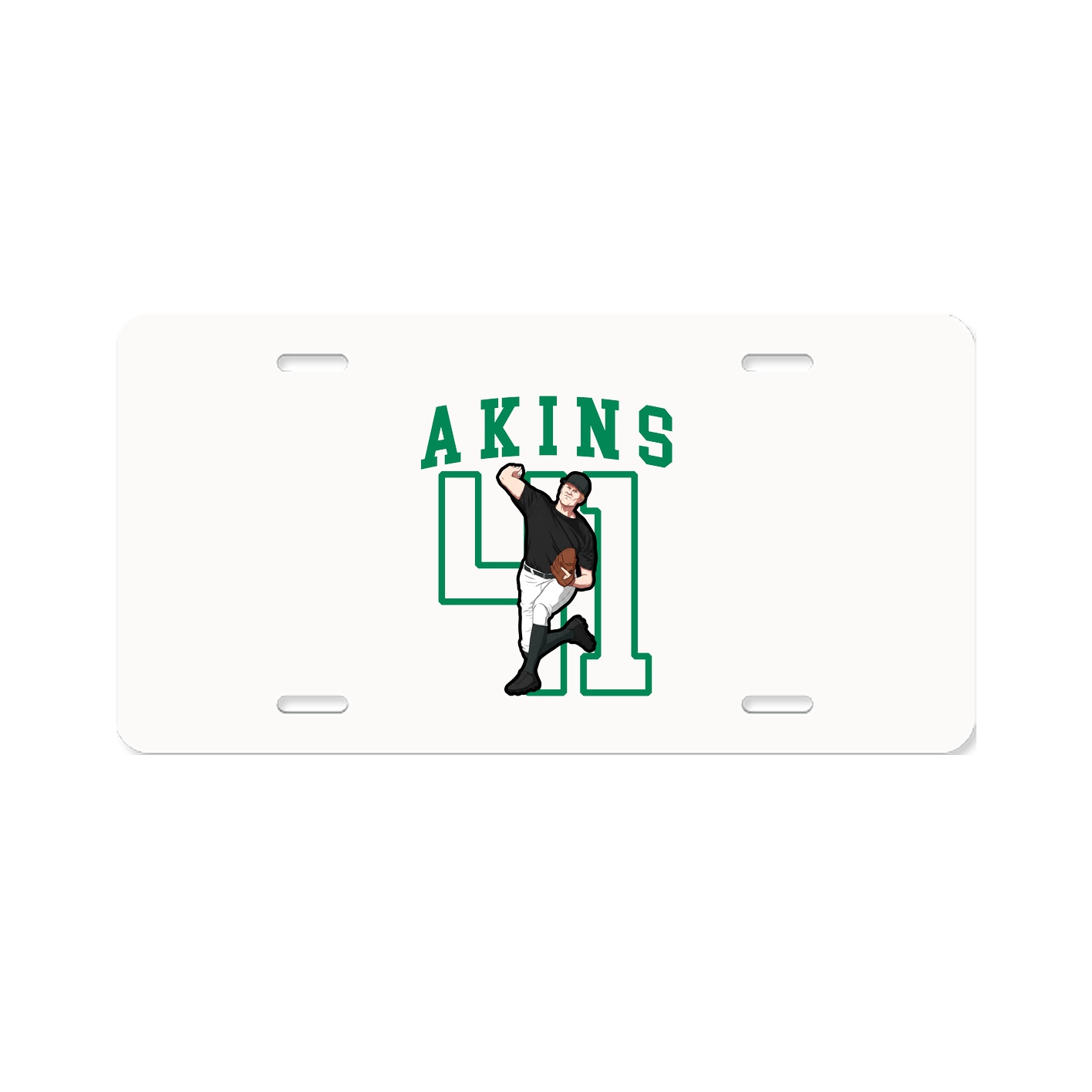 Aluminum License Plate