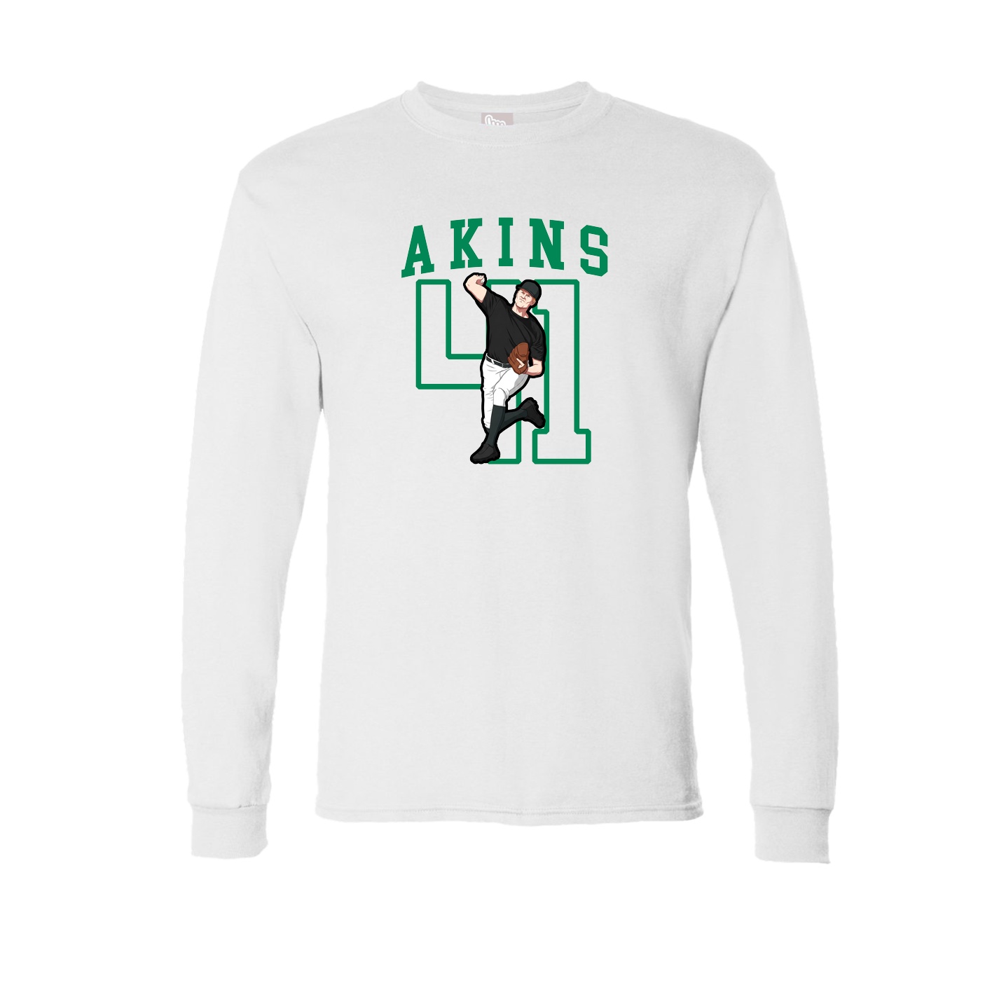 Long Sleeve Tee — Shirsey in White